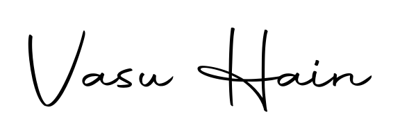 Personalize your online presence with Vasu Hain signature rendered in elegant Autography-DOLnW font. Great for website footers and blogs. Vasu Hain signature style 10 images and pictures png