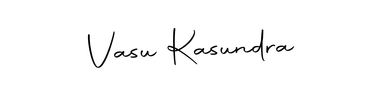 Also we have Vasu Kasundra name is the best signature style. Create professional handwritten signature collection using Autography-DOLnW autograph style. Vasu Kasundra signature style 10 images and pictures png