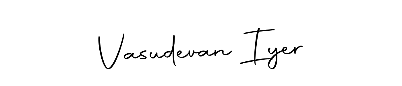 Vasudevan Iyer stylish signature style. Best Handwritten Sign (Autography-DOLnW) for my name. Handwritten Signature Collection Ideas for my name Vasudevan Iyer. Vasudevan Iyer signature style 10 images and pictures png