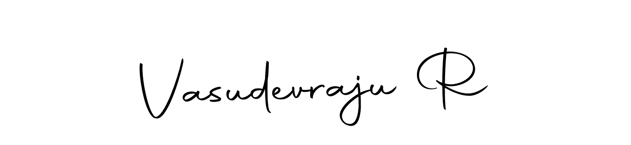 The best way (Autography-DOLnW) to make a short signature is to pick only two or three words in your name. The name Vasudevraju R include a total of six letters. For converting this name. Vasudevraju R signature style 10 images and pictures png