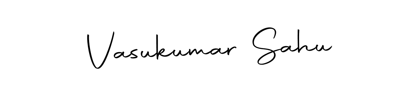 Design your own signature with our free online signature maker. With this signature software, you can create a handwritten (Autography-DOLnW) signature for name Vasukumar Sahu. Vasukumar Sahu signature style 10 images and pictures png