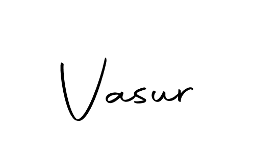 Vasur stylish signature style. Best Handwritten Sign (Autography-DOLnW) for my name. Handwritten Signature Collection Ideas for my name Vasur. Vasur signature style 10 images and pictures png