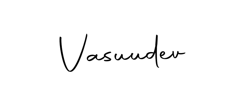 Make a beautiful signature design for name Vasuudev. With this signature (Autography-DOLnW) style, you can create a handwritten signature for free. Vasuudev signature style 10 images and pictures png