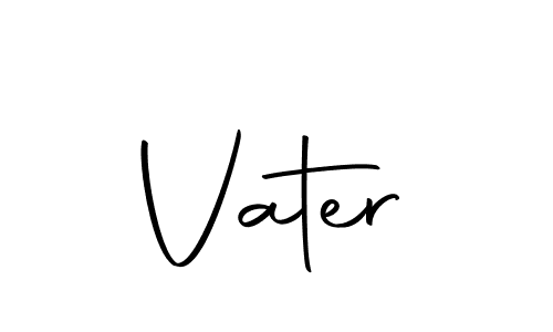 Make a beautiful signature design for name Vater. With this signature (Autography-DOLnW) style, you can create a handwritten signature for free. Vater signature style 10 images and pictures png