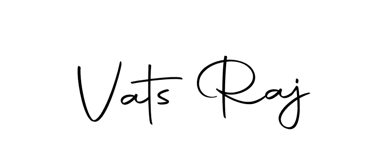 Make a beautiful signature design for name Vats Raj. Use this online signature maker to create a handwritten signature for free. Vats Raj signature style 10 images and pictures png