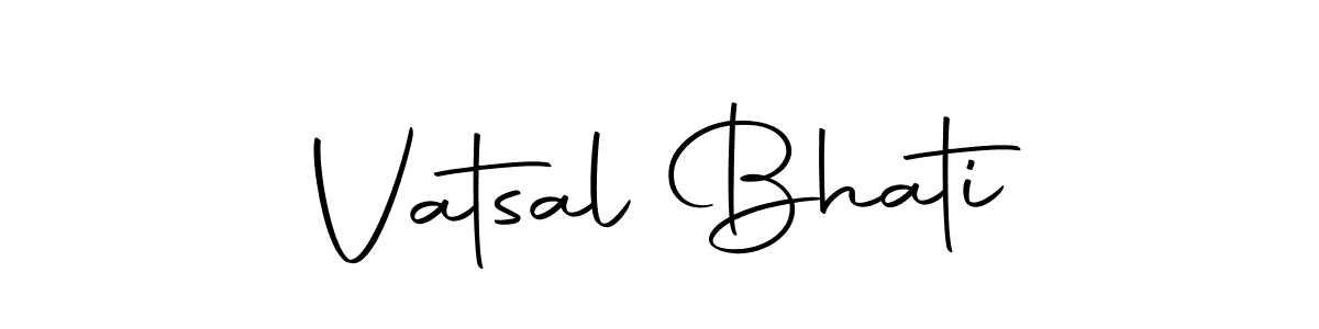 Similarly Autography-DOLnW is the best handwritten signature design. Signature creator online .You can use it as an online autograph creator for name Vatsal Bhati. Vatsal Bhati signature style 10 images and pictures png