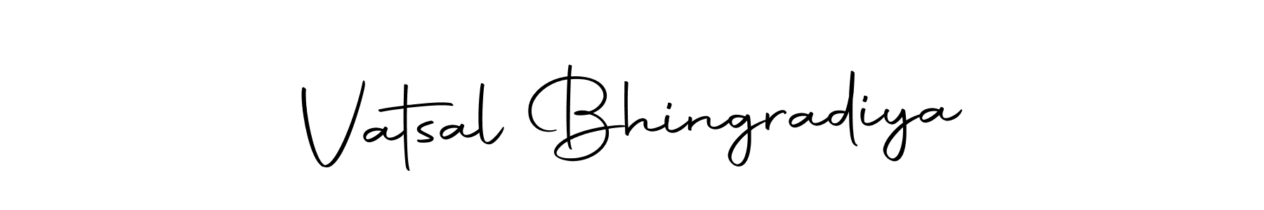 Similarly Autography-DOLnW is the best handwritten signature design. Signature creator online .You can use it as an online autograph creator for name Vatsal Bhingradiya. Vatsal Bhingradiya signature style 10 images and pictures png