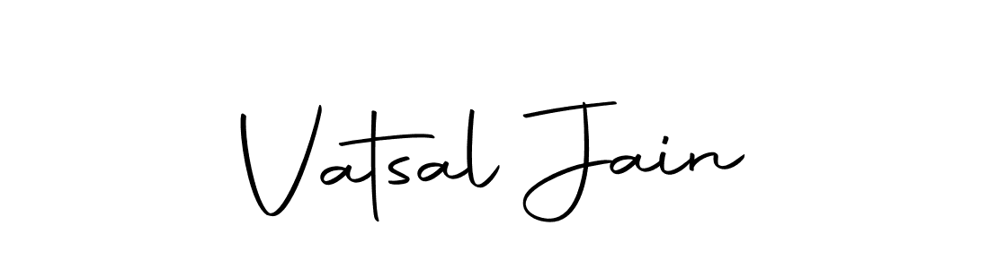 Make a beautiful signature design for name Vatsal Jain. Use this online signature maker to create a handwritten signature for free. Vatsal Jain signature style 10 images and pictures png