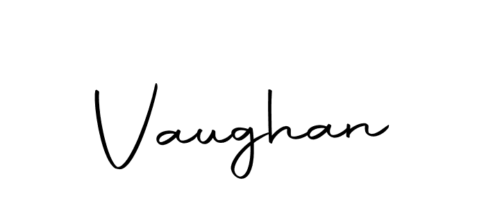 Make a beautiful signature design for name Vaughan. With this signature (Autography-DOLnW) style, you can create a handwritten signature for free. Vaughan signature style 10 images and pictures png