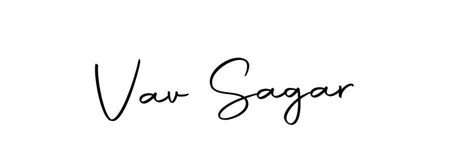 Vav Sagar stylish signature style. Best Handwritten Sign (Autography-DOLnW) for my name. Handwritten Signature Collection Ideas for my name Vav Sagar. Vav Sagar signature style 10 images and pictures png