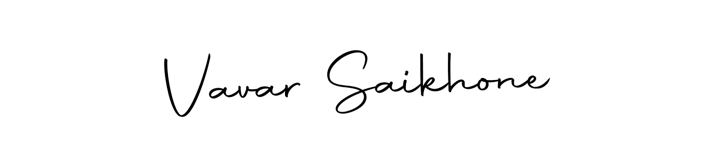 if you are searching for the best signature style for your name Vavar Saikhone. so please give up your signature search. here we have designed multiple signature styles  using Autography-DOLnW. Vavar Saikhone signature style 10 images and pictures png