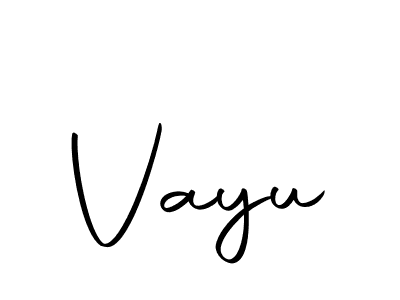 Make a beautiful signature design for name Vayu. With this signature (Autography-DOLnW) style, you can create a handwritten signature for free. Vayu signature style 10 images and pictures png