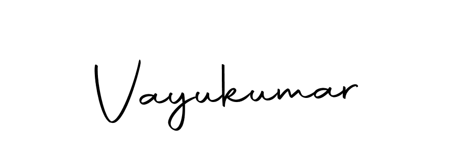 Use a signature maker to create a handwritten signature online. With this signature software, you can design (Autography-DOLnW) your own signature for name Vayukumar. Vayukumar signature style 10 images and pictures png