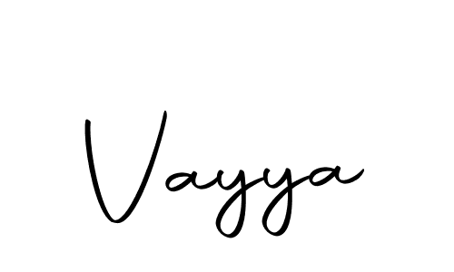 Also we have Vayya name is the best signature style. Create professional handwritten signature collection using Autography-DOLnW autograph style. Vayya signature style 10 images and pictures png