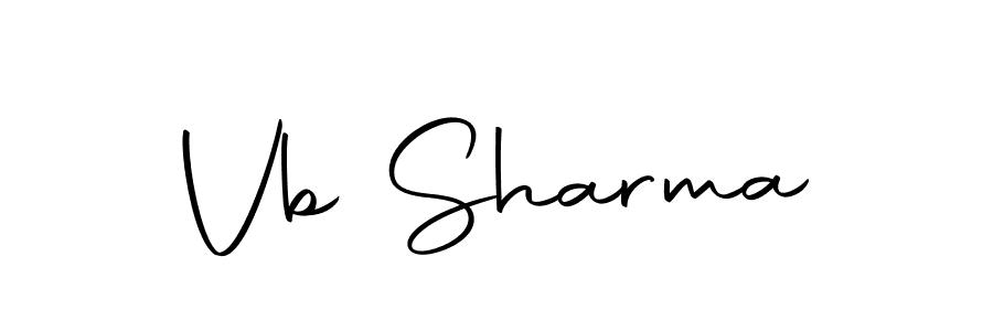 Also we have Vb Sharma name is the best signature style. Create professional handwritten signature collection using Autography-DOLnW autograph style. Vb Sharma signature style 10 images and pictures png