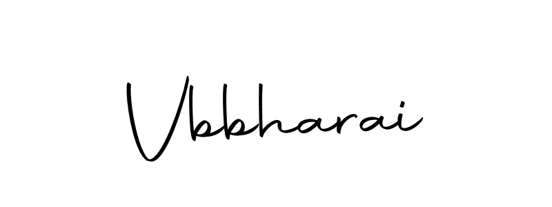 Make a beautiful signature design for name Vbbharai. With this signature (Autography-DOLnW) style, you can create a handwritten signature for free. Vbbharai signature style 10 images and pictures png