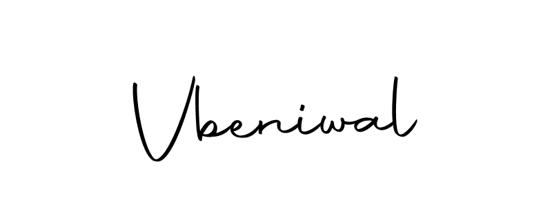 Make a beautiful signature design for name Vbeniwal. Use this online signature maker to create a handwritten signature for free. Vbeniwal signature style 10 images and pictures png