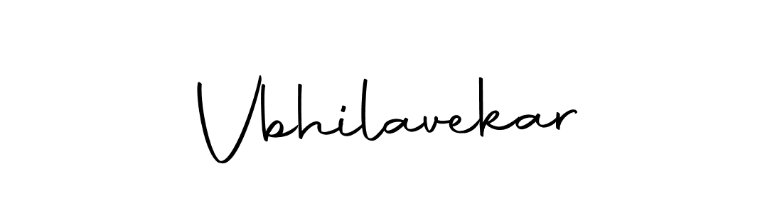 How to make Vbhilavekar signature? Autography-DOLnW is a professional autograph style. Create handwritten signature for Vbhilavekar name. Vbhilavekar signature style 10 images and pictures png
