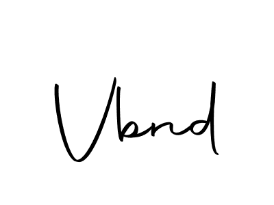 You should practise on your own different ways (Autography-DOLnW) to write your name (Vbnd) in signature. don't let someone else do it for you. Vbnd signature style 10 images and pictures png