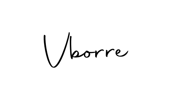 if you are searching for the best signature style for your name Vborre. so please give up your signature search. here we have designed multiple signature styles  using Autography-DOLnW. Vborre signature style 10 images and pictures png