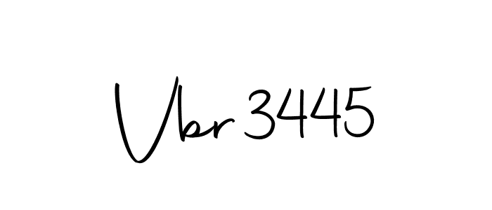 How to make Vbr3445 signature? Autography-DOLnW is a professional autograph style. Create handwritten signature for Vbr3445 name. Vbr3445 signature style 10 images and pictures png