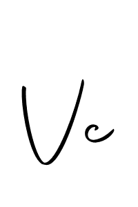 The best way (Autography-DOLnW) to make a short signature is to pick only two or three words in your name. The name Vc include a total of six letters. For converting this name. Vc signature style 10 images and pictures png