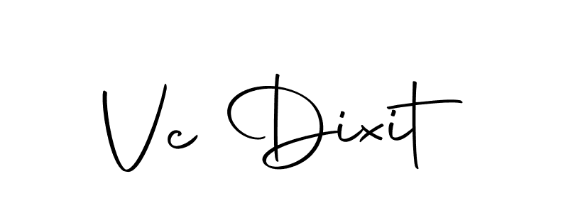 The best way (Autography-DOLnW) to make a short signature is to pick only two or three words in your name. The name Vc Dixit include a total of six letters. For converting this name. Vc Dixit signature style 10 images and pictures png