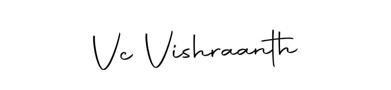 Once you've used our free online signature maker to create your best signature Autography-DOLnW style, it's time to enjoy all of the benefits that Vc Vishraanth name signing documents. Vc Vishraanth signature style 10 images and pictures png