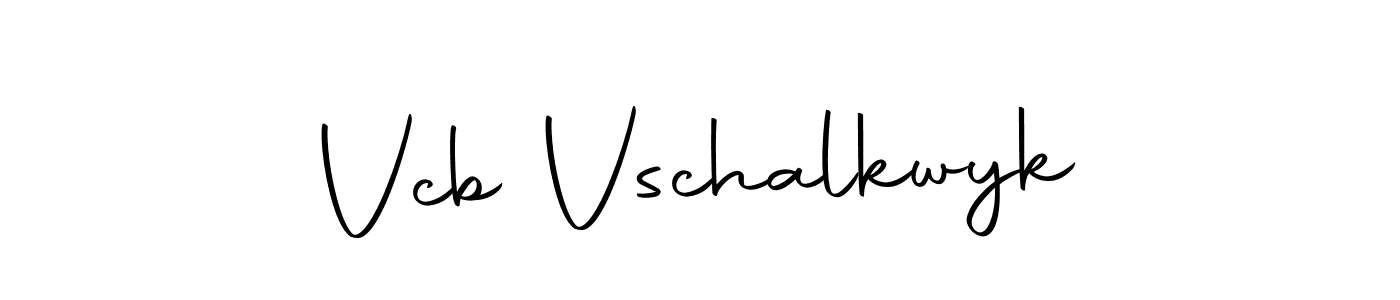 Also You can easily find your signature by using the search form. We will create Vcb Vschalkwyk name handwritten signature images for you free of cost using Autography-DOLnW sign style. Vcb Vschalkwyk signature style 10 images and pictures png