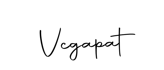Make a beautiful signature design for name Vcgapat. With this signature (Autography-DOLnW) style, you can create a handwritten signature for free. Vcgapat signature style 10 images and pictures png