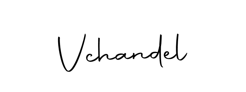 Here are the top 10 professional signature styles for the name Vchandel. These are the best autograph styles you can use for your name. Vchandel signature style 10 images and pictures png