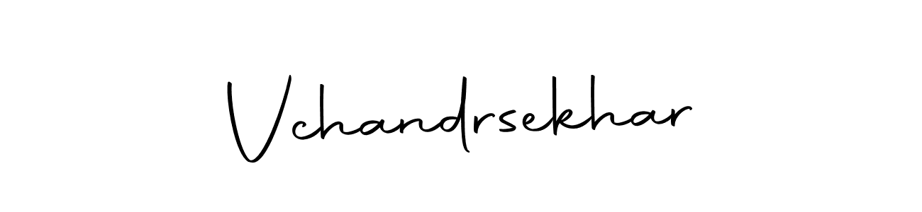 Design your own signature with our free online signature maker. With this signature software, you can create a handwritten (Autography-DOLnW) signature for name Vchandrsekhar. Vchandrsekhar signature style 10 images and pictures png