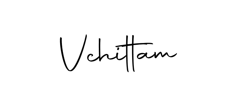 Use a signature maker to create a handwritten signature online. With this signature software, you can design (Autography-DOLnW) your own signature for name Vchittam. Vchittam signature style 10 images and pictures png