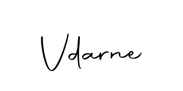 How to make Vdarne signature? Autography-DOLnW is a professional autograph style. Create handwritten signature for Vdarne name. Vdarne signature style 10 images and pictures png