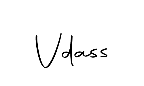 Create a beautiful signature design for name Vdass. With this signature (Autography-DOLnW) fonts, you can make a handwritten signature for free. Vdass signature style 10 images and pictures png