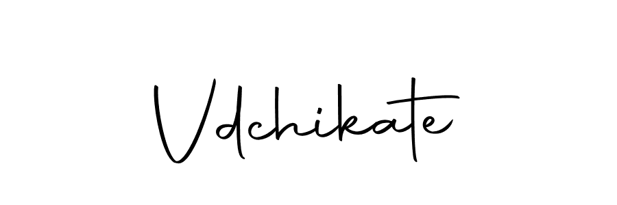 Vdchikate stylish signature style. Best Handwritten Sign (Autography-DOLnW) for my name. Handwritten Signature Collection Ideas for my name Vdchikate. Vdchikate signature style 10 images and pictures png