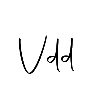 Use a signature maker to create a handwritten signature online. With this signature software, you can design (Autography-DOLnW) your own signature for name Vdd. Vdd signature style 10 images and pictures png