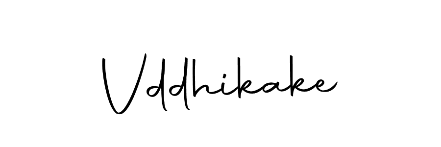 Vddhikake stylish signature style. Best Handwritten Sign (Autography-DOLnW) for my name. Handwritten Signature Collection Ideas for my name Vddhikake. Vddhikake signature style 10 images and pictures png
