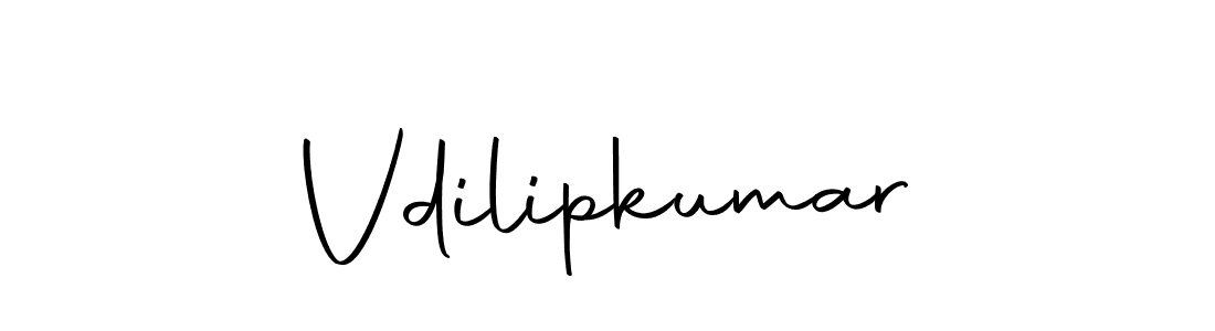 How to make Vdilipkumar signature? Autography-DOLnW is a professional autograph style. Create handwritten signature for Vdilipkumar name. Vdilipkumar signature style 10 images and pictures png