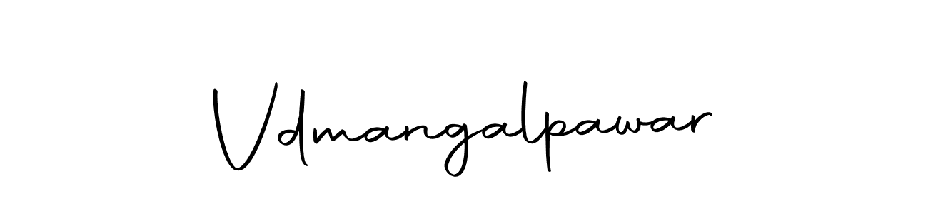 Use a signature maker to create a handwritten signature online. With this signature software, you can design (Autography-DOLnW) your own signature for name Vdmangalpawar. Vdmangalpawar signature style 10 images and pictures png