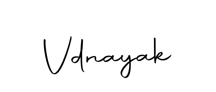 Vdnayak stylish signature style. Best Handwritten Sign (Autography-DOLnW) for my name. Handwritten Signature Collection Ideas for my name Vdnayak. Vdnayak signature style 10 images and pictures png