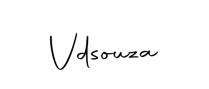 Make a beautiful signature design for name Vdsouza. Use this online signature maker to create a handwritten signature for free. Vdsouza signature style 10 images and pictures png