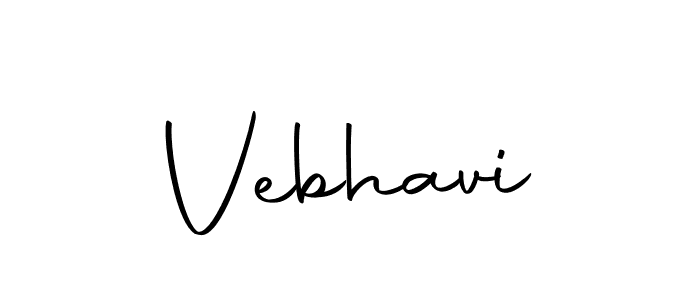 You can use this online signature creator to create a handwritten signature for the name Vebhavi. This is the best online autograph maker. Vebhavi signature style 10 images and pictures png