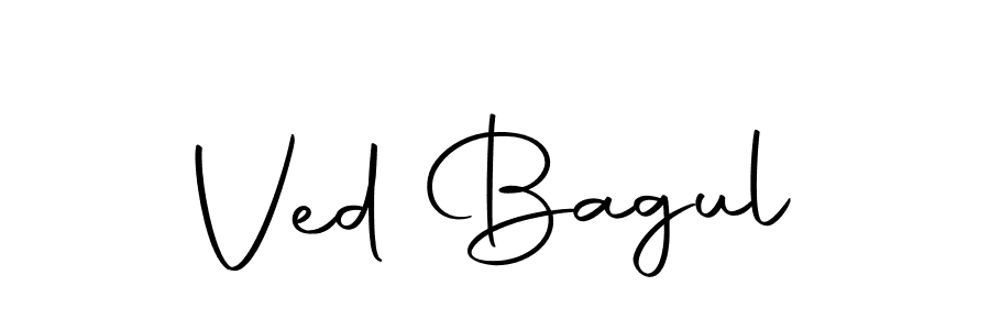 Here are the top 10 professional signature styles for the name Ved Bagul. These are the best autograph styles you can use for your name. Ved Bagul signature style 10 images and pictures png
