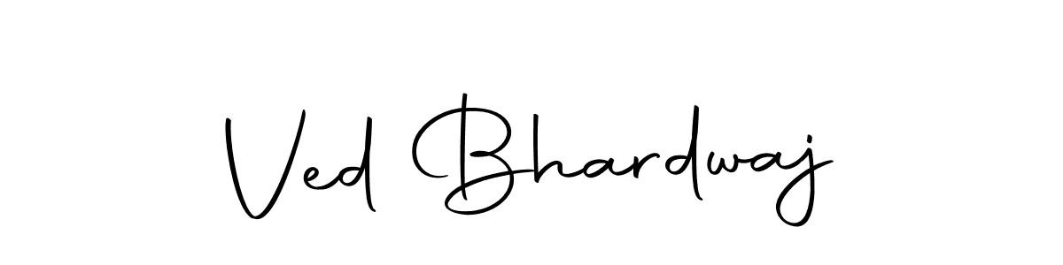 Autography-DOLnW is a professional signature style that is perfect for those who want to add a touch of class to their signature. It is also a great choice for those who want to make their signature more unique. Get Ved Bhardwaj name to fancy signature for free. Ved Bhardwaj signature style 10 images and pictures png