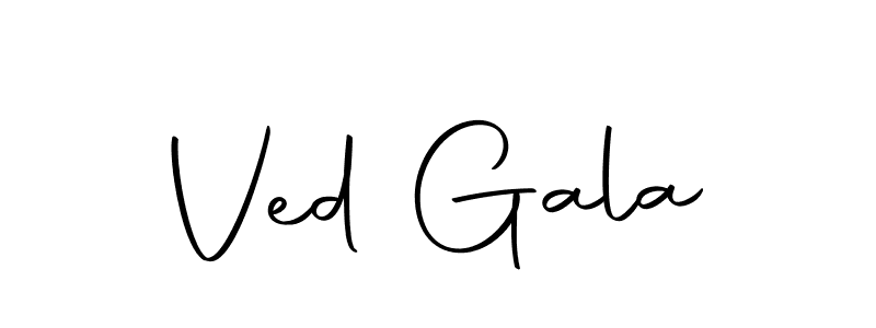 Use a signature maker to create a handwritten signature online. With this signature software, you can design (Autography-DOLnW) your own signature for name Ved Gala. Ved Gala signature style 10 images and pictures png