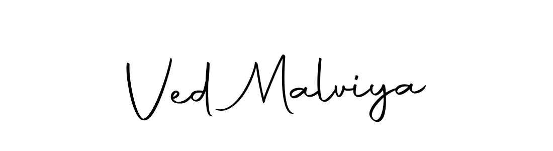 Also we have Ved Malviya name is the best signature style. Create professional handwritten signature collection using Autography-DOLnW autograph style. Ved Malviya signature style 10 images and pictures png