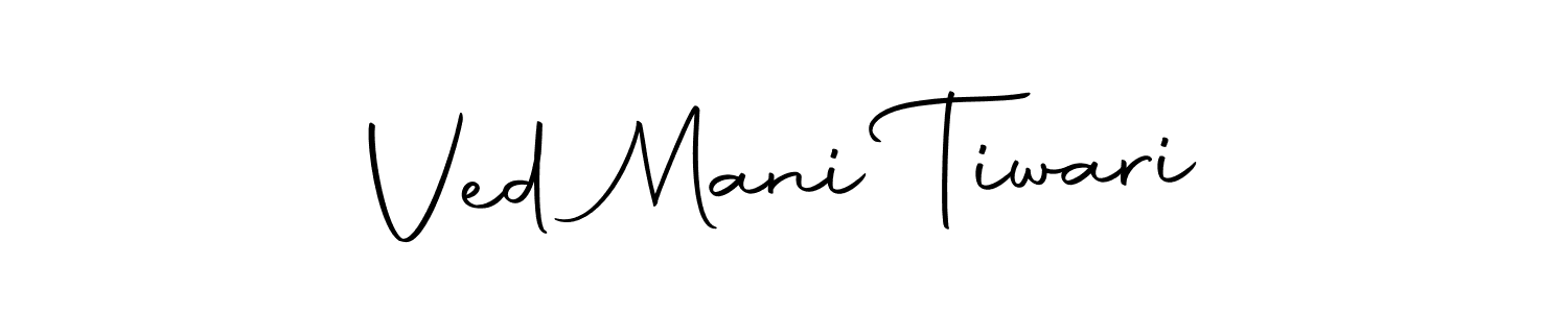 if you are searching for the best signature style for your name Ved Mani Tiwari. so please give up your signature search. here we have designed multiple signature styles  using Autography-DOLnW. Ved Mani Tiwari signature style 10 images and pictures png