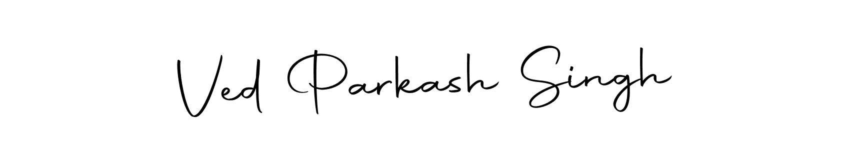 Make a beautiful signature design for name Ved Parkash Singh. With this signature (Autography-DOLnW) style, you can create a handwritten signature for free. Ved Parkash Singh signature style 10 images and pictures png