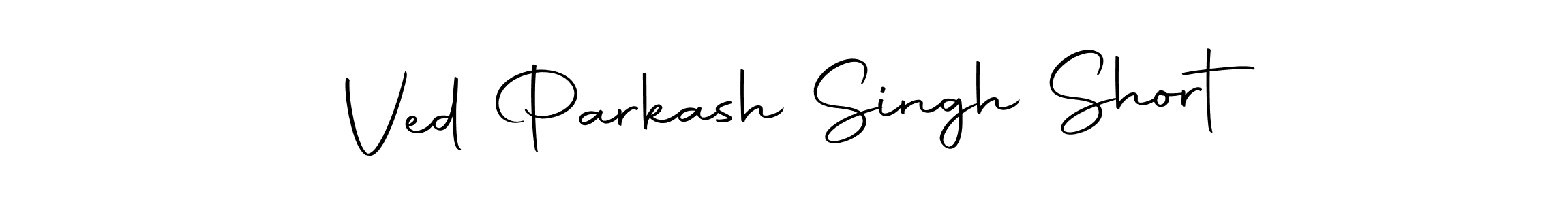Ved Parkash Singh Short stylish signature style. Best Handwritten Sign (Autography-DOLnW) for my name. Handwritten Signature Collection Ideas for my name Ved Parkash Singh Short. Ved Parkash Singh Short signature style 10 images and pictures png